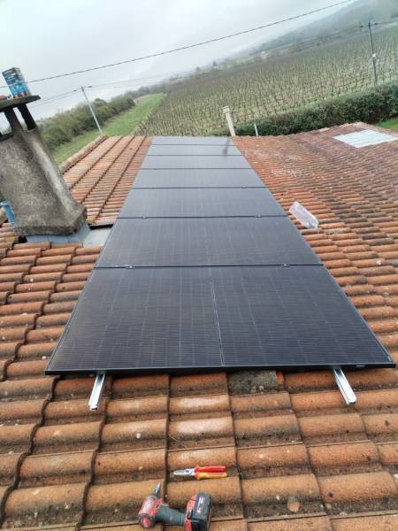 installation panneaux photovoltaïque en autoconsommation à Villemoustaussou proche de Carcassonne dans l'Aude 11
